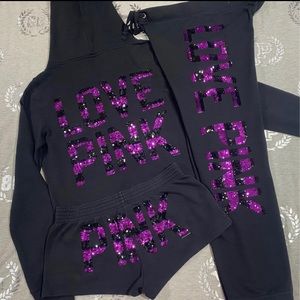 Rare HTF Victoria secret pink outfit